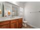 Bathroom features double sinks, white countertops, and a glass-enclosed shower at 512 Los Dolces St, Las Vegas, NV 89138