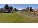 Scenic view of the community golf course showcasing lush green fairway at 5232 Saranac Rd, Las Vegas, NV 89130