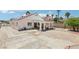 Expansive backyard with a concrete and sand landscape, ideal for various activities and customizations at 628 Bay Bridge Dr, North Las Vegas, NV 89032
