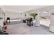 Covered patio and barbecue area in the backyard at 628 Bay Bridge Dr, North Las Vegas, NV 89032
