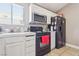 Bright kitchen with ample countertop space and modern appliances at 628 Bay Bridge Dr, North Las Vegas, NV 89032