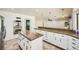 Kitchen boasting stainless steel appliances, granite countertops, and a large island at 6315 Eldora Ave, Las Vegas, NV 89146