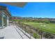 Balcony overlooking the golf course provides scenic views and relaxation at 641 Majestic Rim Dr, Henderson, NV 89012
