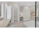 Bright bathroom with a vanity and walk-in closet access at 641 Majestic Rim Dr, Henderson, NV 89012