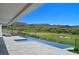 Beautiful pool with a great view of the community golf course at 641 Majestic Rim Dr, Henderson, NV 89012