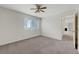 Bedroom featuring carpet flooring, natural light and neutral paint at 8600 W Charleston Blvd # 1128, Las Vegas, NV 89117