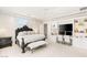 Bedroom featuring a built-in desk and shelves at 11 Misty Peaks Ct, Las Vegas, NV 89135