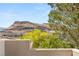 Scenic view from the balcony showcases a beautiful mountain landscape at 11 Misty Peaks Ct, Las Vegas, NV 89135