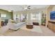 Open-concept living room featuring modern decor, comfortable seating, and an inviting atmosphere at 1101 Elation Ln # 2, Henderson, NV 89002
