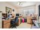 Functional home office with built-in shelves, and ample desk space at 1128 Galangate Ave, Henderson, NV 89015