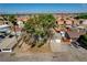 Neighborhood aerial showcasing the home's location and landscaping at 1847 Stevens St, Las Vegas, NV 89115