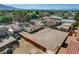 Backyard view of a home and the surrounding neighborhood at 1847 Stevens St, Las Vegas, NV 89115