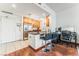 Bright kitchen with stainless steel appliances and breakfast bar seating at 200 W Sahara Ave # 3303, Las Vegas, NV 89102