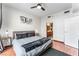 Relaxing main bedroom with ample natural light and neutral decor at 200 W Sahara Ave # 3303, Las Vegas, NV 89102