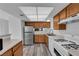 Bright kitchen featuring stainless steel appliances and ample counter space at 2661 Ruthe Duarte Ave, Las Vegas, NV 89121