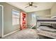 Comfortable bedroom with carpeted floors, playful decor, and a bunk bed at 2806 Calle Cadiz, Henderson, NV 89044