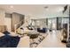 Bright living room features stylish furniture, chic decor, and plenty of space to relax and entertain at 2806 Calle Cadiz, Henderson, NV 89044