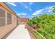 Charming balcony with scenic community views, perfect for relaxing and enjoying the outdoors at 4044 Villeroy Ave, Las Vegas, NV 89141