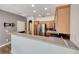 Kitchen featuring stainless steel appliances and granite countertops, and an open layout at 4044 Villeroy Ave, Las Vegas, NV 89141