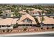 Outdoor living space with covered patio and well-maintained landscaping at 414 Crystal Canyon Dr, Mesquite, NV 89027