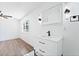 Modern bathroom features a new vanity with black fixtures and stylish light fixtures at 4312 Chrysalis Dr, Las Vegas, NV 89121