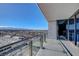 Balcony with sleek glass railings offer panoramic city views at 4381 W Flamingo Rd # 1121, Las Vegas, NV 89103