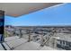Breathtaking city view from a balcony with glass railings and open skies at 4381 W Flamingo Rd # 1121, Las Vegas, NV 89103