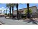 Attractive building exterior with manicured landscaping and clear signage for easy identification of the property at 4555 E Sahara Ave # 122, Las Vegas, NV 89104
