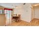 Bright dining area with hardwood floors and plenty of natural light at 5043 Mascaro Dr, Las Vegas, NV 89122