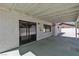 Spacious covered patio perfect for outdoor entertaining and relaxing with private backyard access at 6204 Robin Hood Cir, Las Vegas, NV 89108