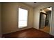 Bright bedroom with hard surface floors and a door to the kitchen at 634 Oakmont Ave # 1903, Las Vegas, NV 89109