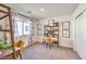 Bright office space with built-in desk and natural light at 815 Calm Crystal Ct # Lot 146, North Las Vegas, NV 89081