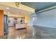 Open kitchen featuring stainless steel appliances, granite countertops, and a kitchen island at 900 Las Vegas Blvd # 1209, Las Vegas, NV 89101