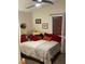 Cozy bedroom with a comfortable bed, featuring natural light, adding charm to the space at 903 Billings St, Henderson, NV 89002