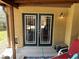 Inviting patio with double doors, perfect for enjoying outdoor living and accessing the interior of the home at 903 Billings St, Henderson, NV 89002