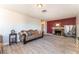 Inviting living room featuring a cozy fireplace and stylish neutral-toned furniture at 908 N 24Th St, Las Vegas, NV 89101