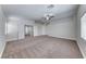 Spacious bedroom featuring carpet, neutral walls, high ceilings and ample natural light at 9766 Marcelline Ave, Las Vegas, NV 89148