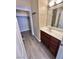 This is a bathroom vanity with a mirror and sink at 10455 Alpine Edge Ave, Las Vegas, NV 89129