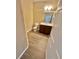 Powder room with laminate flooring, vanity, mirror, toilet and overhead lighting at 10455 Alpine Edge Ave, Las Vegas, NV 89129