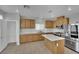 Spacious kitchen with stainless steel appliances and pantry at 11787 Fern Creek Ln, Las Vegas, NV 89183