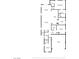 Detailed floor plan layout, showcasing the home's bedroom, bathroom, kitchen, and living room dimensions for a comprehensive view at 12565 Huckleberry Oak Ave, Las Vegas, NV 89138