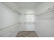 Spacious walk-in closet with metal shelving, ready for organization at 1505 Blackcombe St # 202, Las Vegas, NV 89128