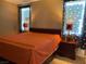 Main bedroom showcasing a large bed and decorative lamps on the nightstands at 152 Lotus Vale Ave, Las Vegas, NV 89123
