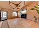Bright living room with natural light, hardwood floors, and architectural ceiling details at 1523 Silver Point Ave, Las Vegas, NV 89123
