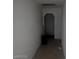Hallway with bright walls leading to a door at 255 S 17Th St, Las Vegas, NV 89101