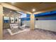 Comfortable covered patio with stylish outdoor seating, ideal for enjoying the outdoors at 2578 Skylark Trail St, Henderson, NV 89044
