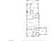 Upstairs floor plan featuring primary bedroom with balcony and additional bedrooms with dimensions at 2578 Skylark Trail St, Henderson, NV 89044