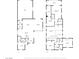 Floor plans for both floors of the home with dimensions for each room at 2578 Skylark Trail St, Henderson, NV 89044