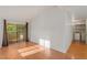 Bright and airy living room with hardwood floors and sliding door to the patio at 2725 S Nellis Blvd # 2049, Las Vegas, NV 89121