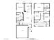 Detailed floor plan showcasing the layout of this spacious two-story home at 305 Napa Hills Dr, Las Vegas, NV 89144